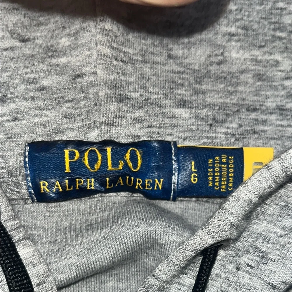 Polo Ralph Lauren Gray Hoodie Sweater